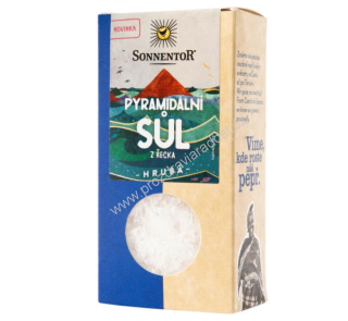 Sůl pyramidální z Řecka hrubá 65 g SONNENTOR