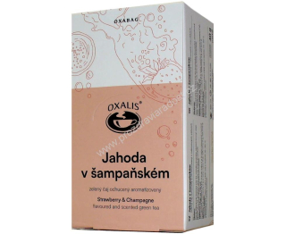 Jahoda v šampaňském 10x4g Oxabag OXALIS