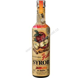 Horký Syrob Jablko se skořicí 500 ml KITL