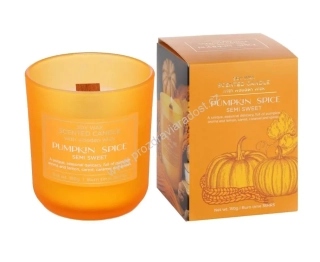 Svíčka vonná PUMPKIN SPICE - Semi Sweet 150 g BARTEK