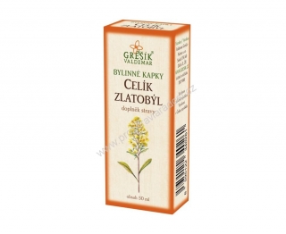 Celík zlatobýl - kapky 50 ml GREŠÍK