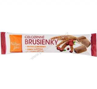 Sušenky celozrnné Brusienky 65 g PLH