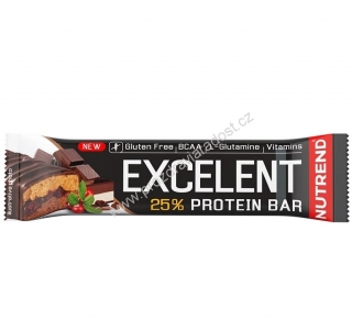 Excelent Double nugát-brusinka 85 g NUTREND