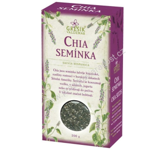 Chia semínka 200 g GREŠÍK