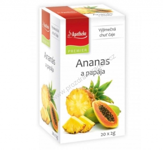 Apotheke Ananas a papája 20x2g