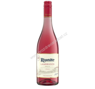 Lambrusco Rosato dell´Emilia růžové víno 0,75 l