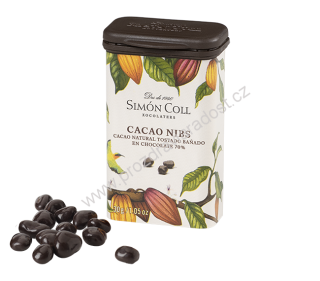 Simón Coll kakaové boby v čokoládě 30 g