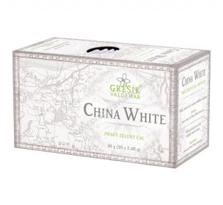 Bílý čaj China White 20 x 2 g GREŠÍK