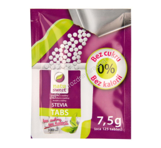 Stevia tablety sáček 125 ks NATUSWEET