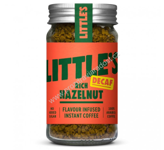 Káva instantní Lískový oříšek Decaf 50 g Littlés